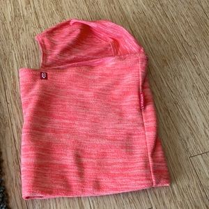 Air hole orange winter Facemask balaclava.